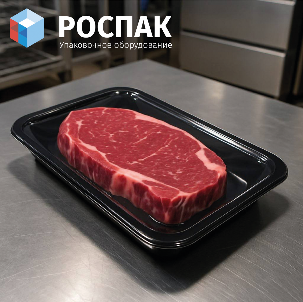 Нюансы упаковки мясных стейков в лотки под запайку